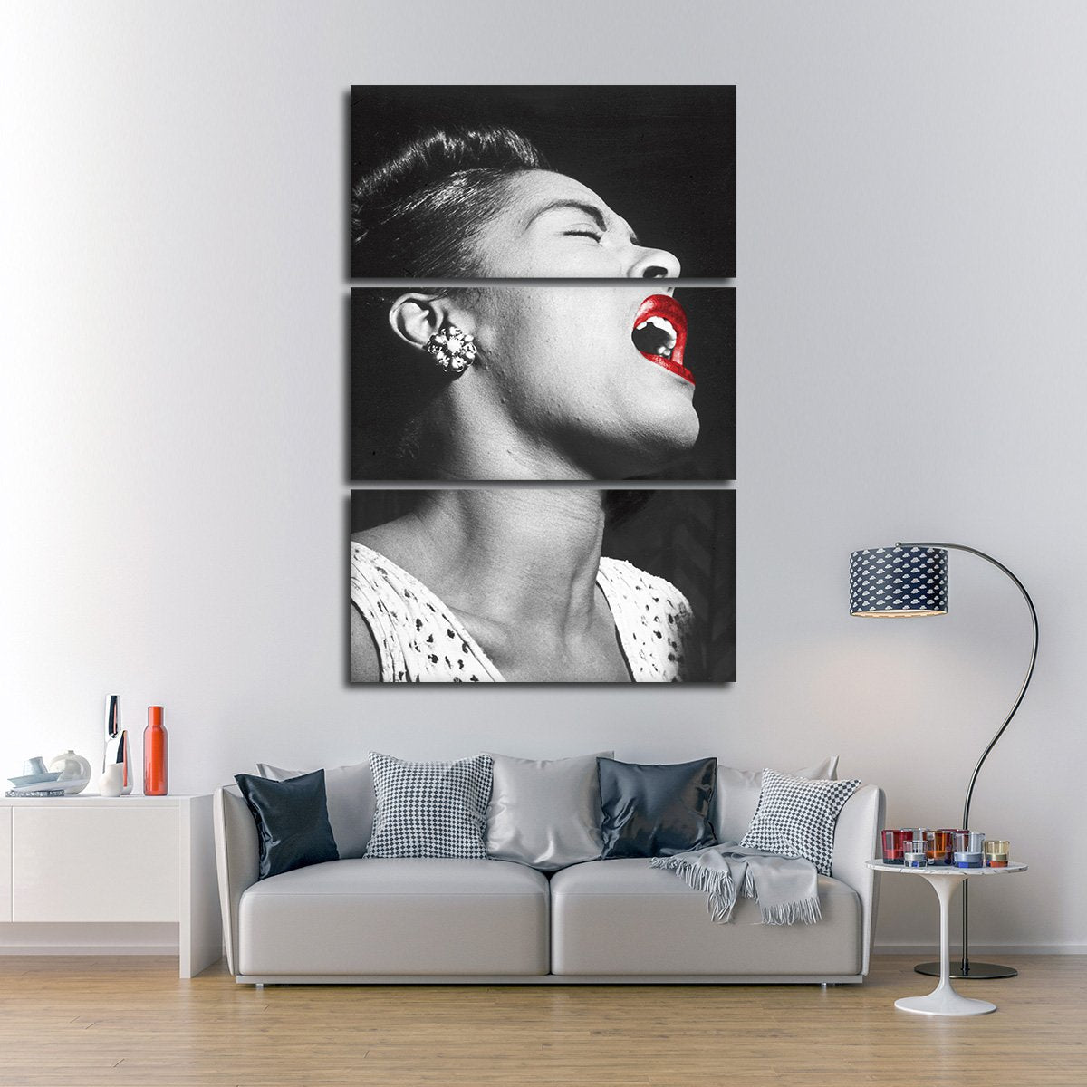 Billie Holiday Pop Multi Panel Canvas Wall Art