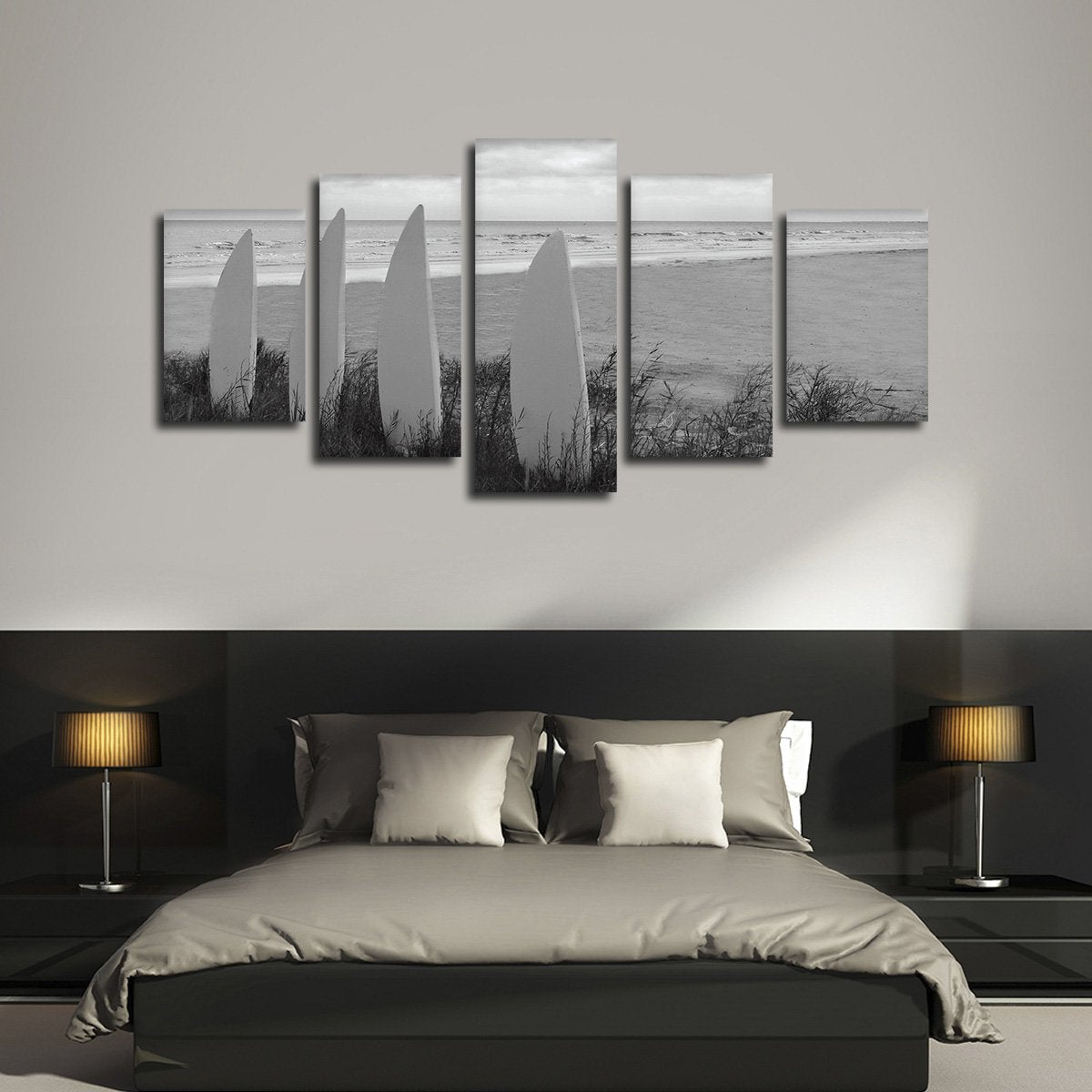 Board View Multi Panel Canvas Wall Art