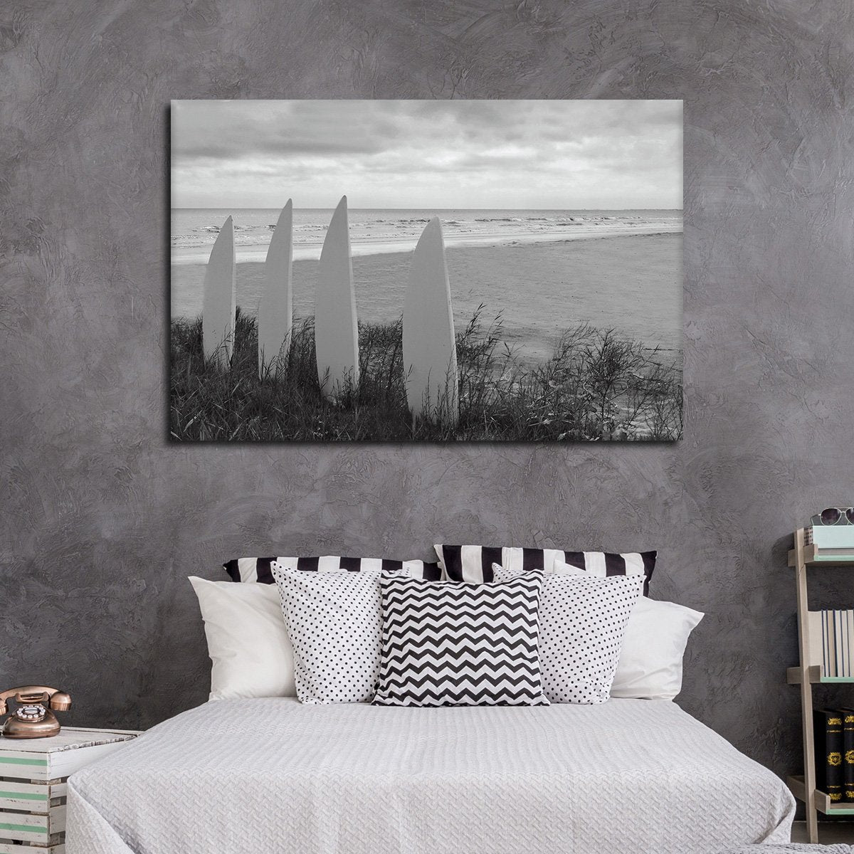Board View Multi Panel Canvas Wall Art