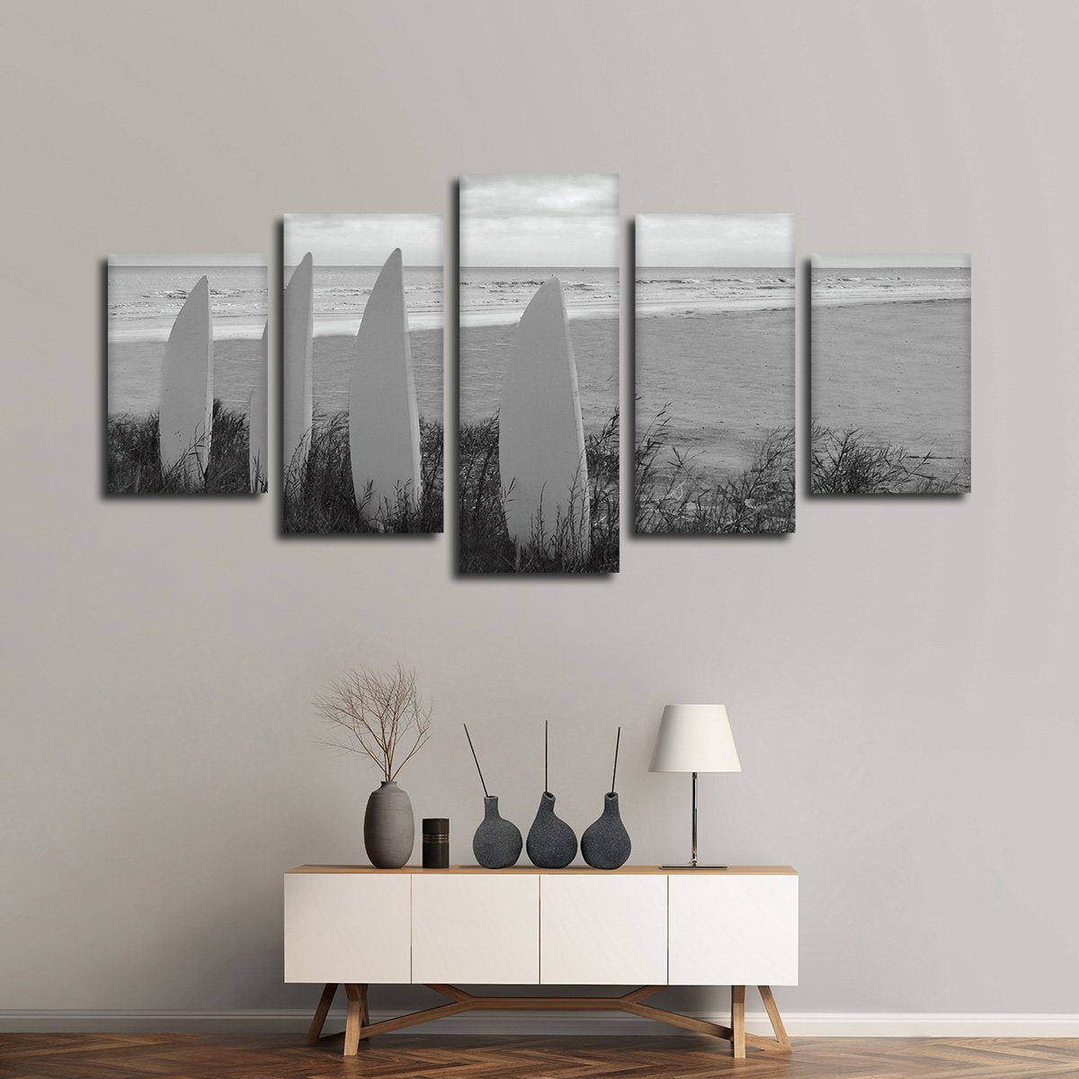 Board View Multi Panel Canvas Wall Art