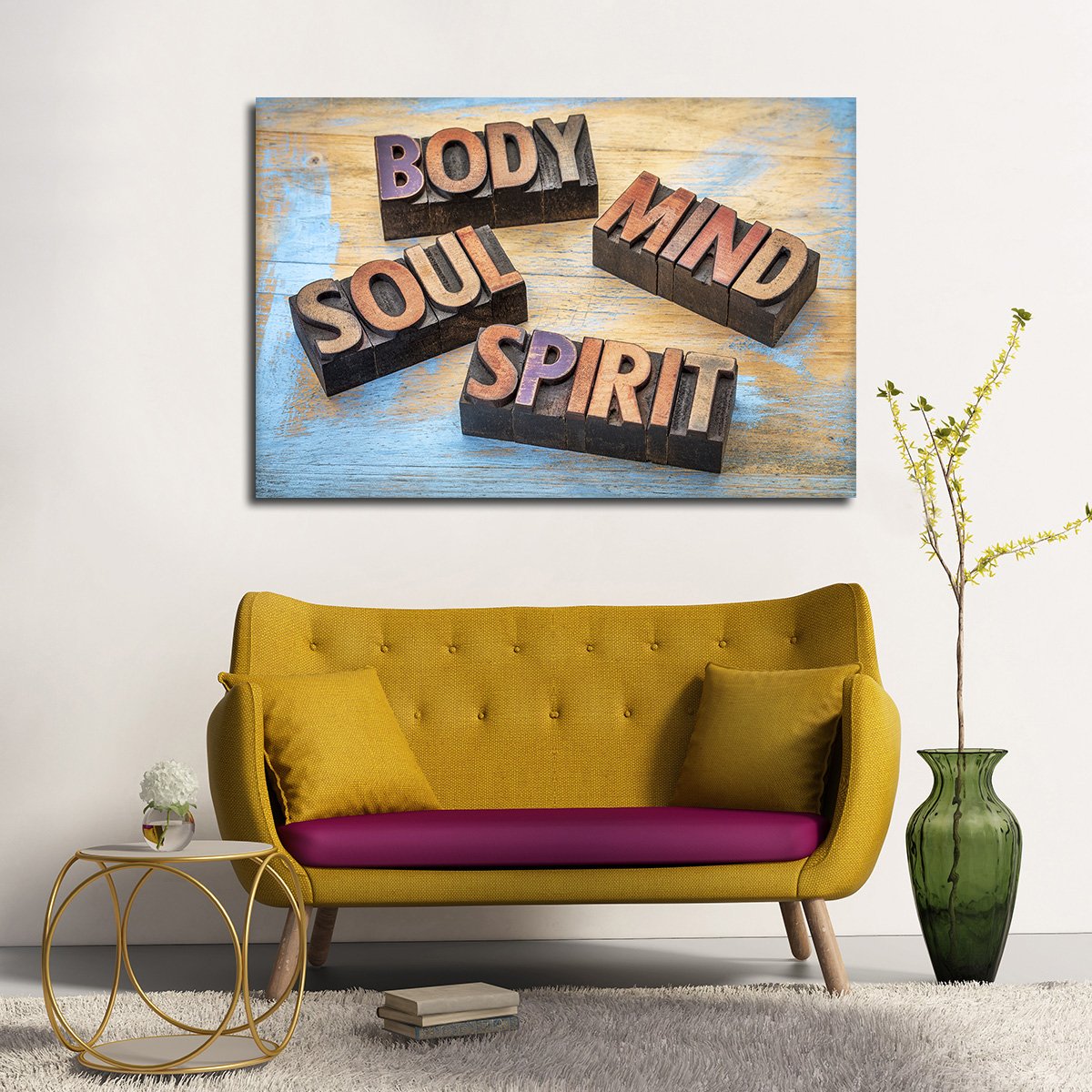 Body And Soul Multi Panel Canvas Wall Art