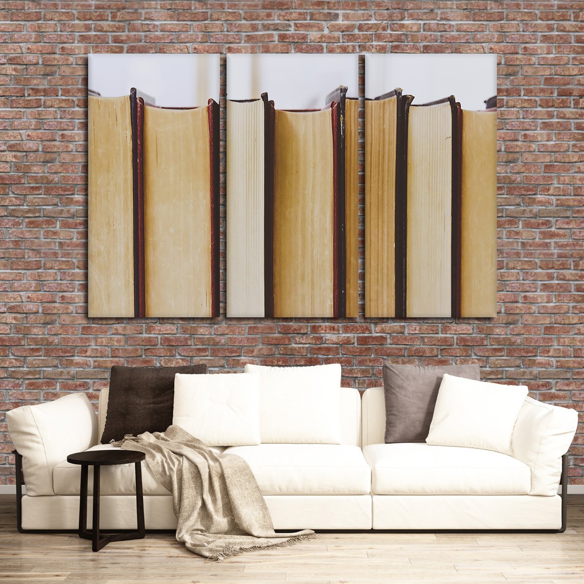 Books Multi Panel Canvas Wall Art