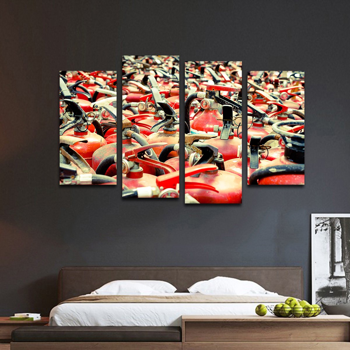 Bountiful Extinguishers Multi Panel Canvas Wall Art