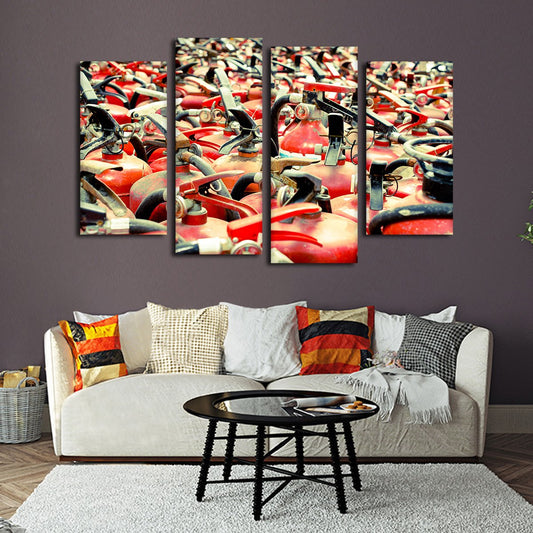 Bountiful Extinguishers Multi Panel Canvas Wall Art