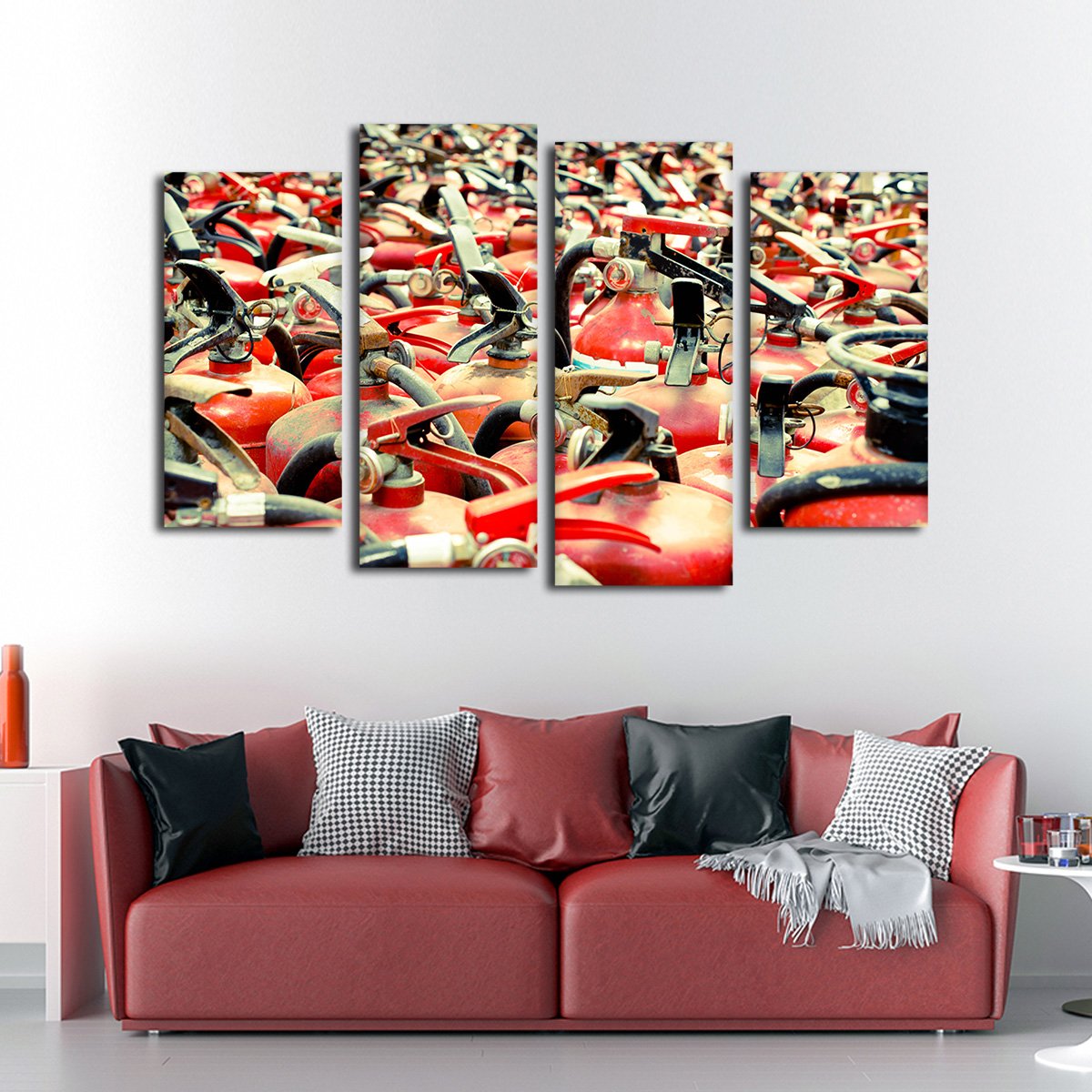 Bountiful Extinguishers Multi Panel Canvas Wall Art