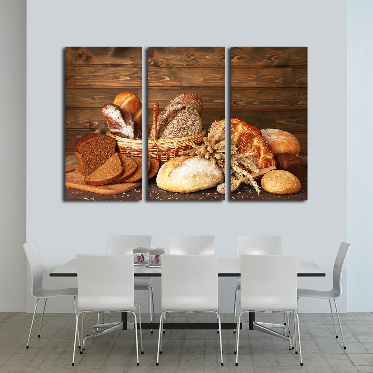 Bread Assortment Multi Panel Canvas Wall Art
