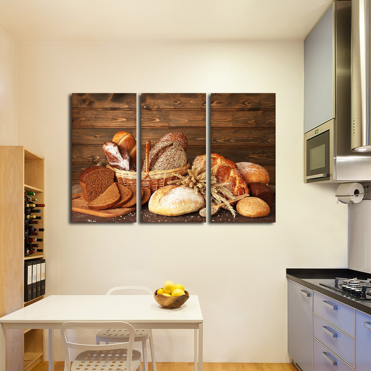 Bread Assortment Multi Panel Canvas Wall Art