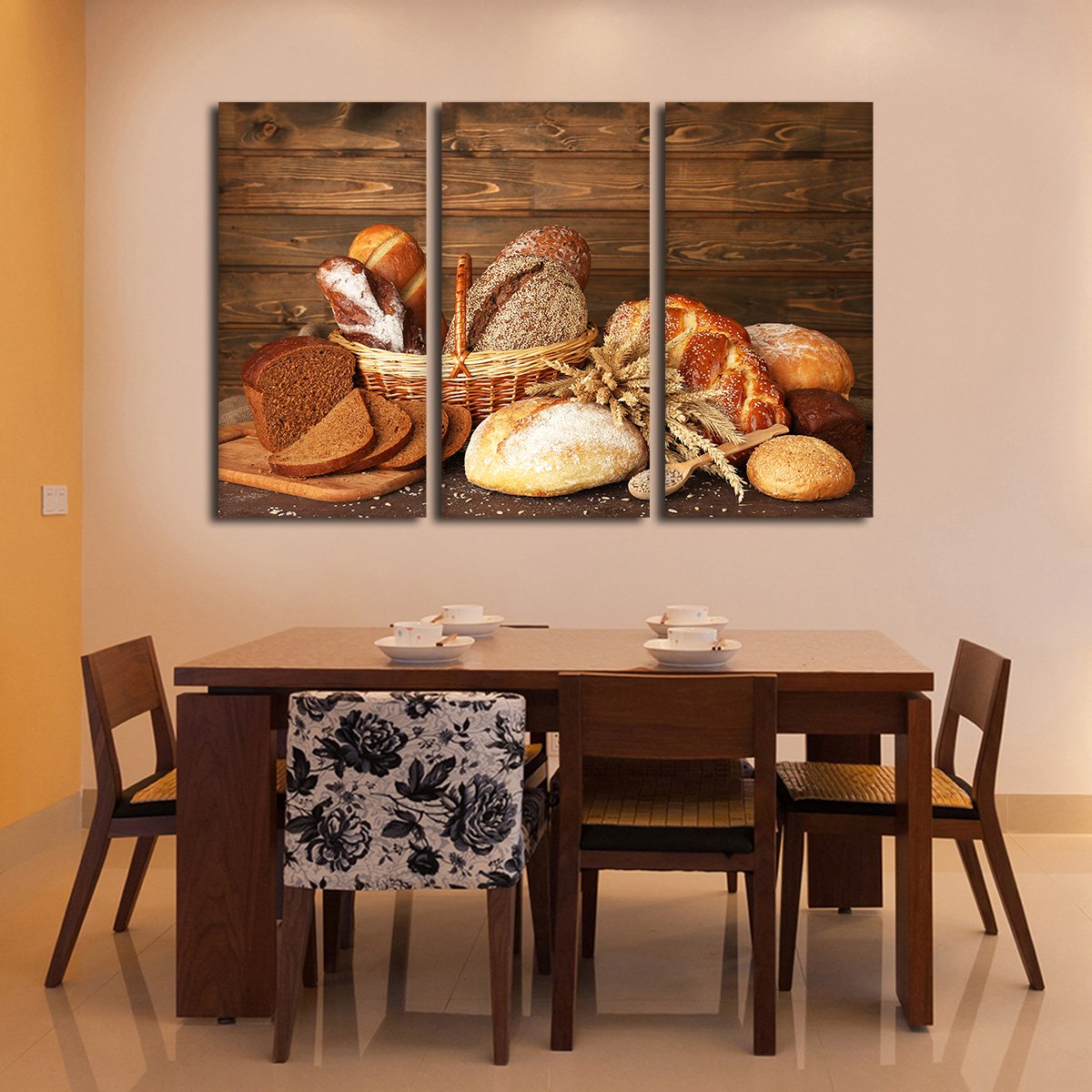Bread Assortment Multi Panel Canvas Wall Art