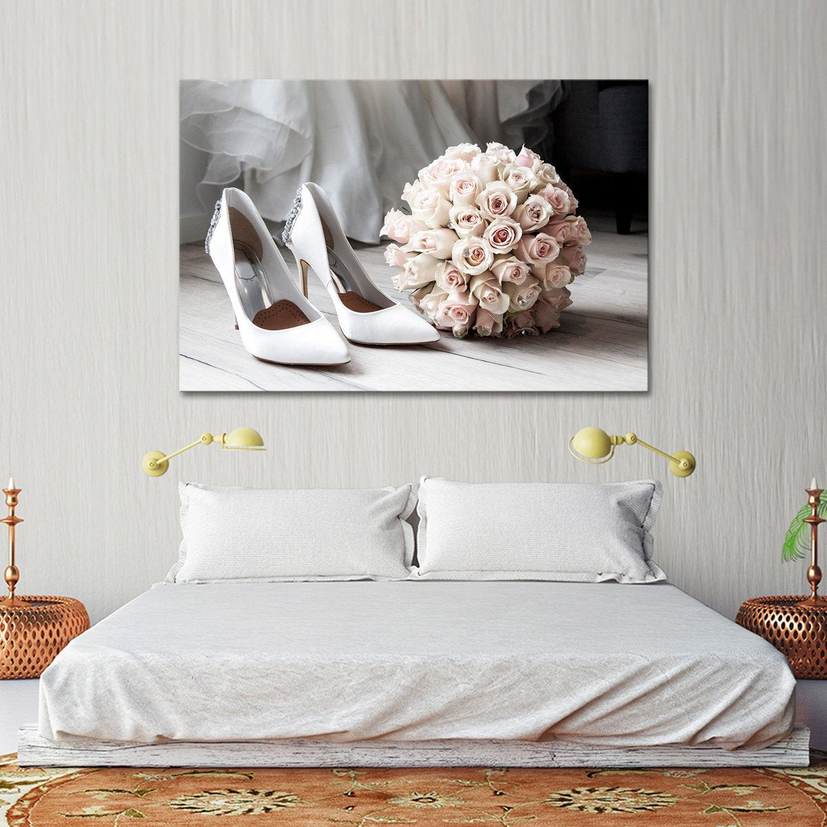 Bride To Be Multi Panel Canvas Wall Art