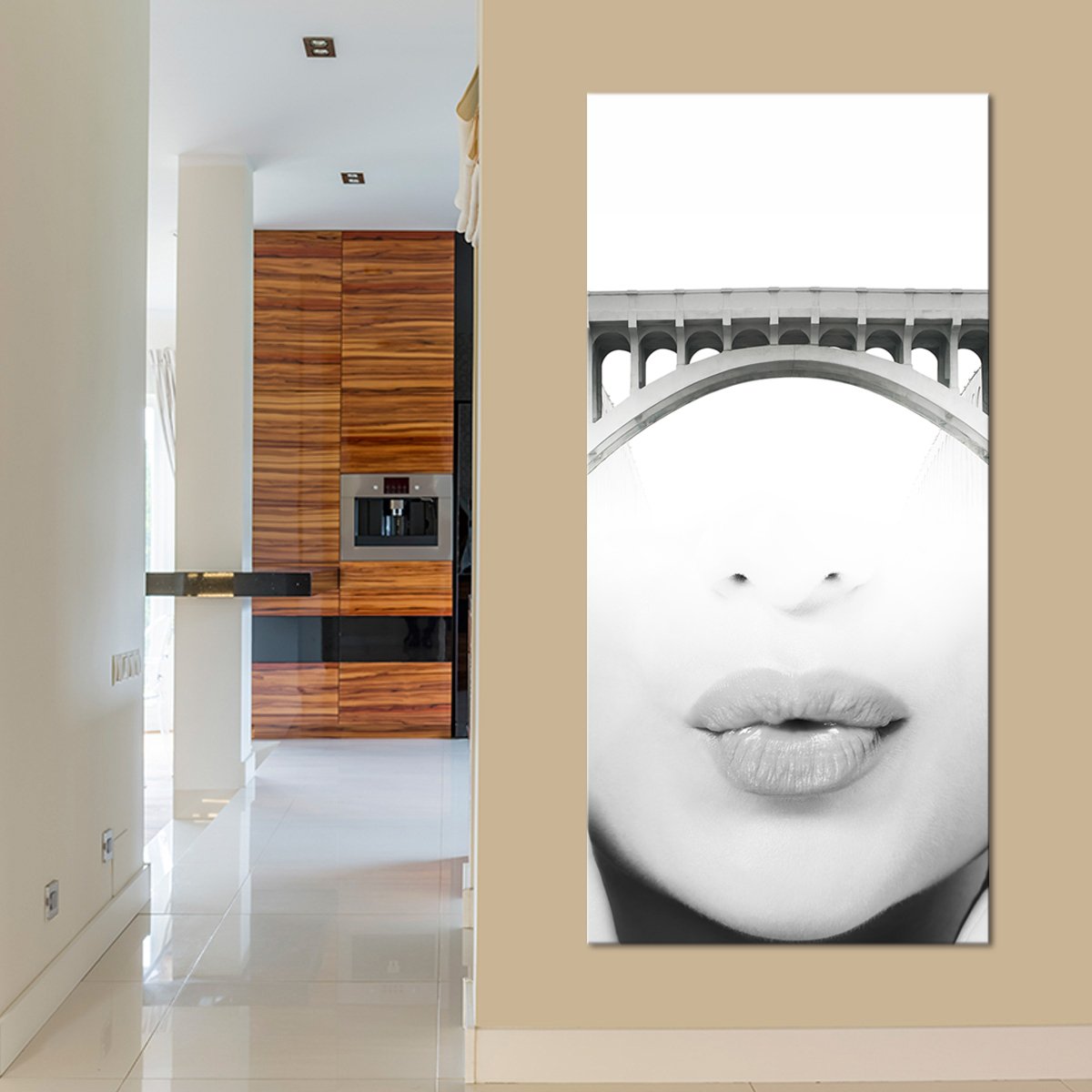 Bridge The Gap Multi Panel Canvas Wall Art