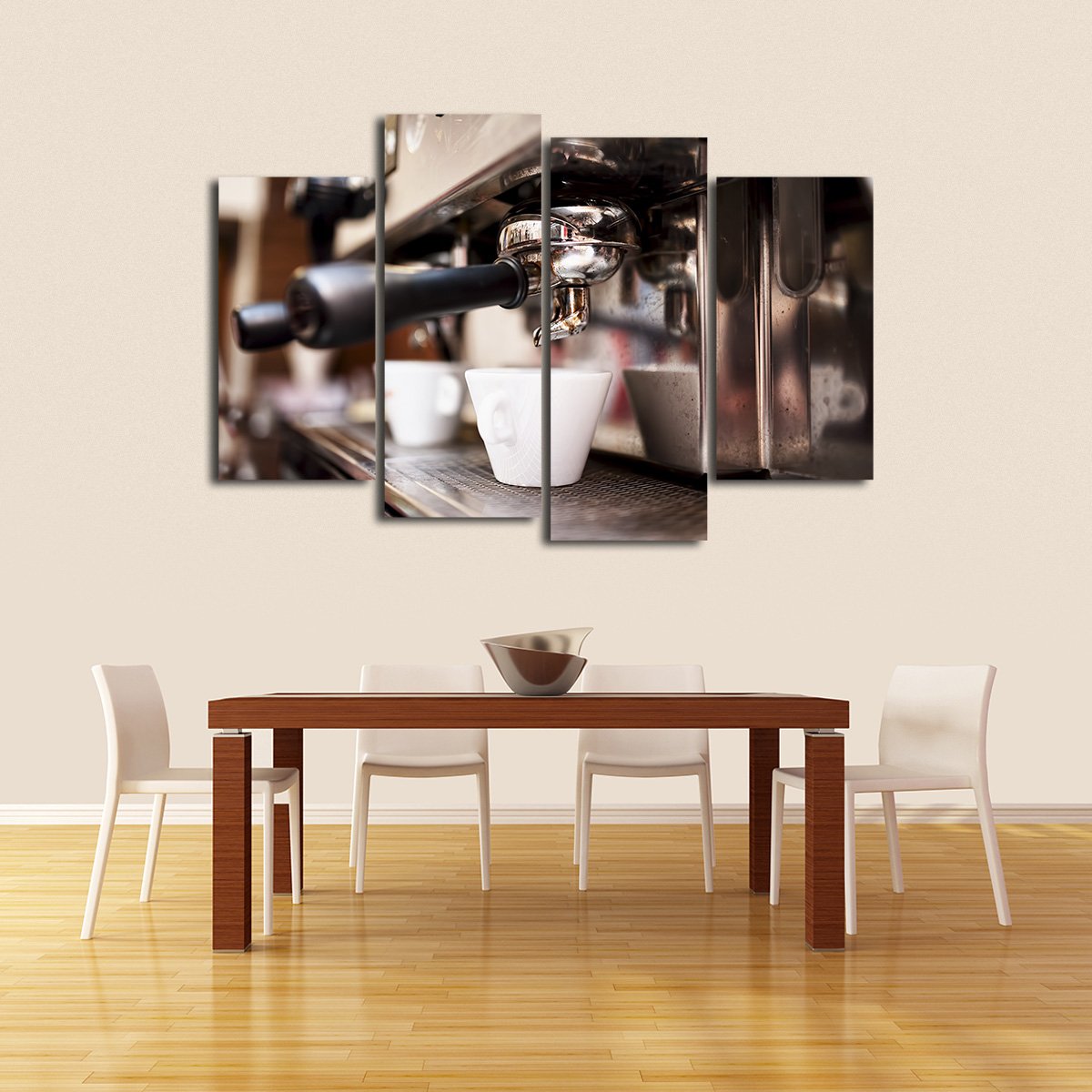 Barista Multi Panel Canvas Wall Art
