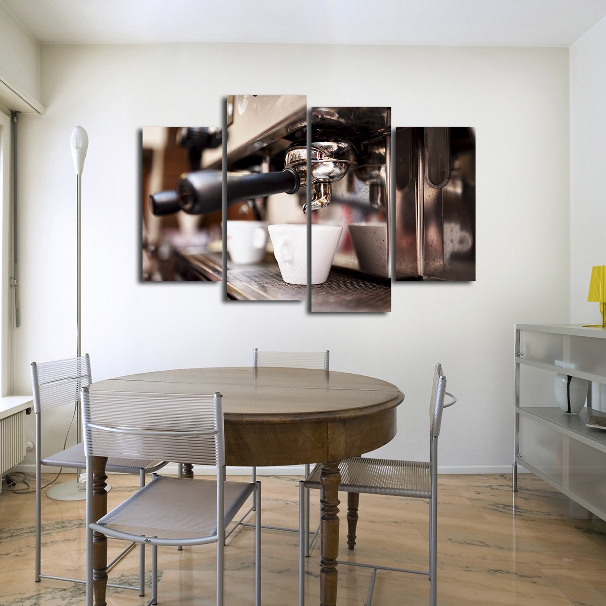 Barista Multi Panel Canvas Wall Art