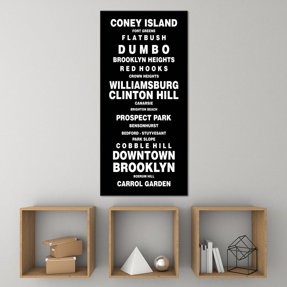Bus Roll Brooklyn Multi Panel Canvas Wall Art