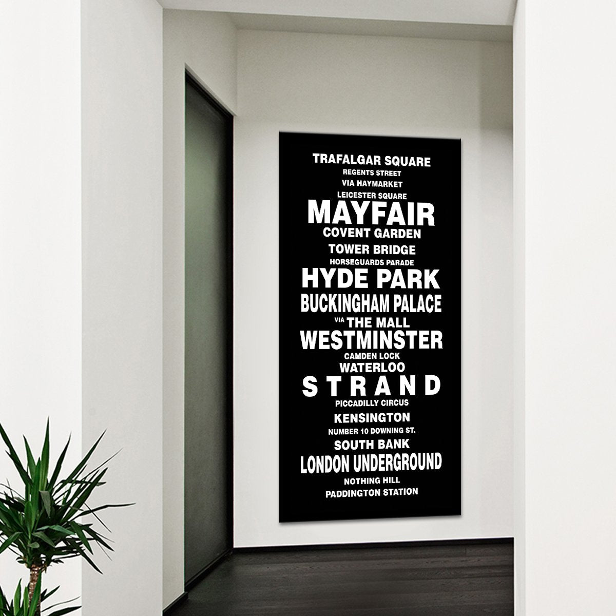 Bus Roll London Multi Panel Canvas Wall Art
