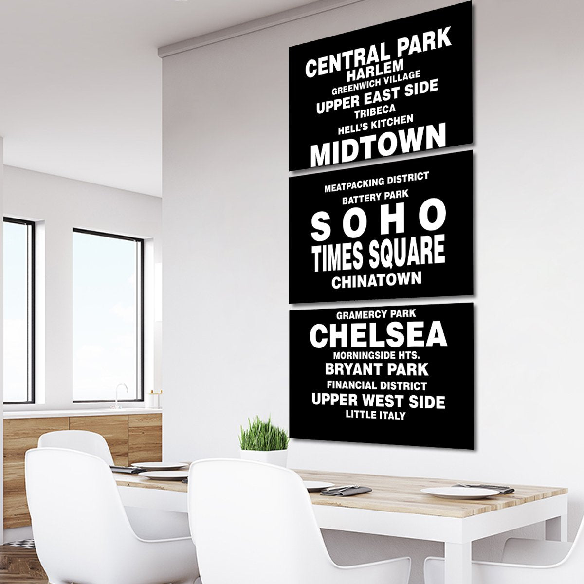 Bus Roll NYC Multi Panel Canvas Wall Art