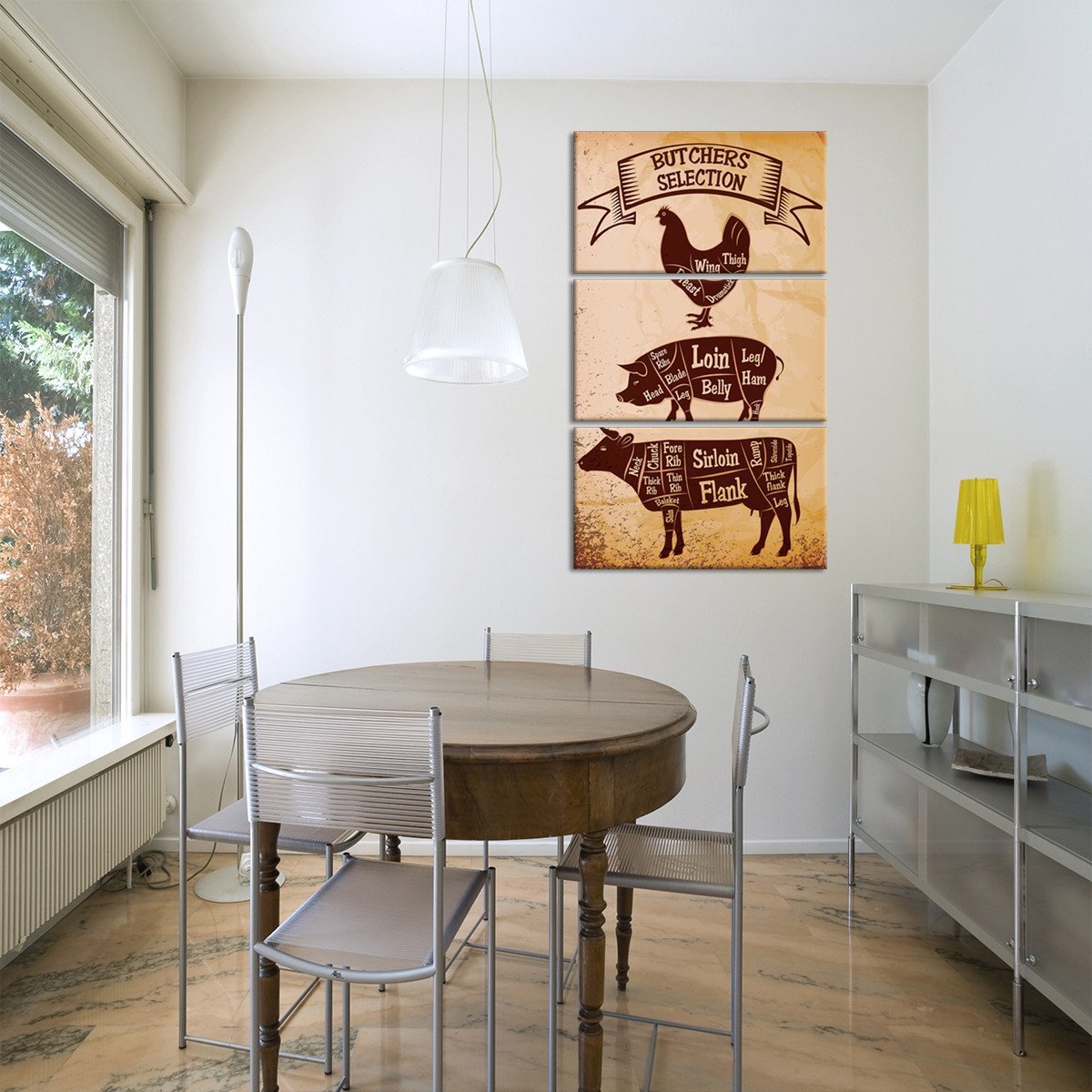 Butcher Favorite Multi Panel Canvas Wall Art