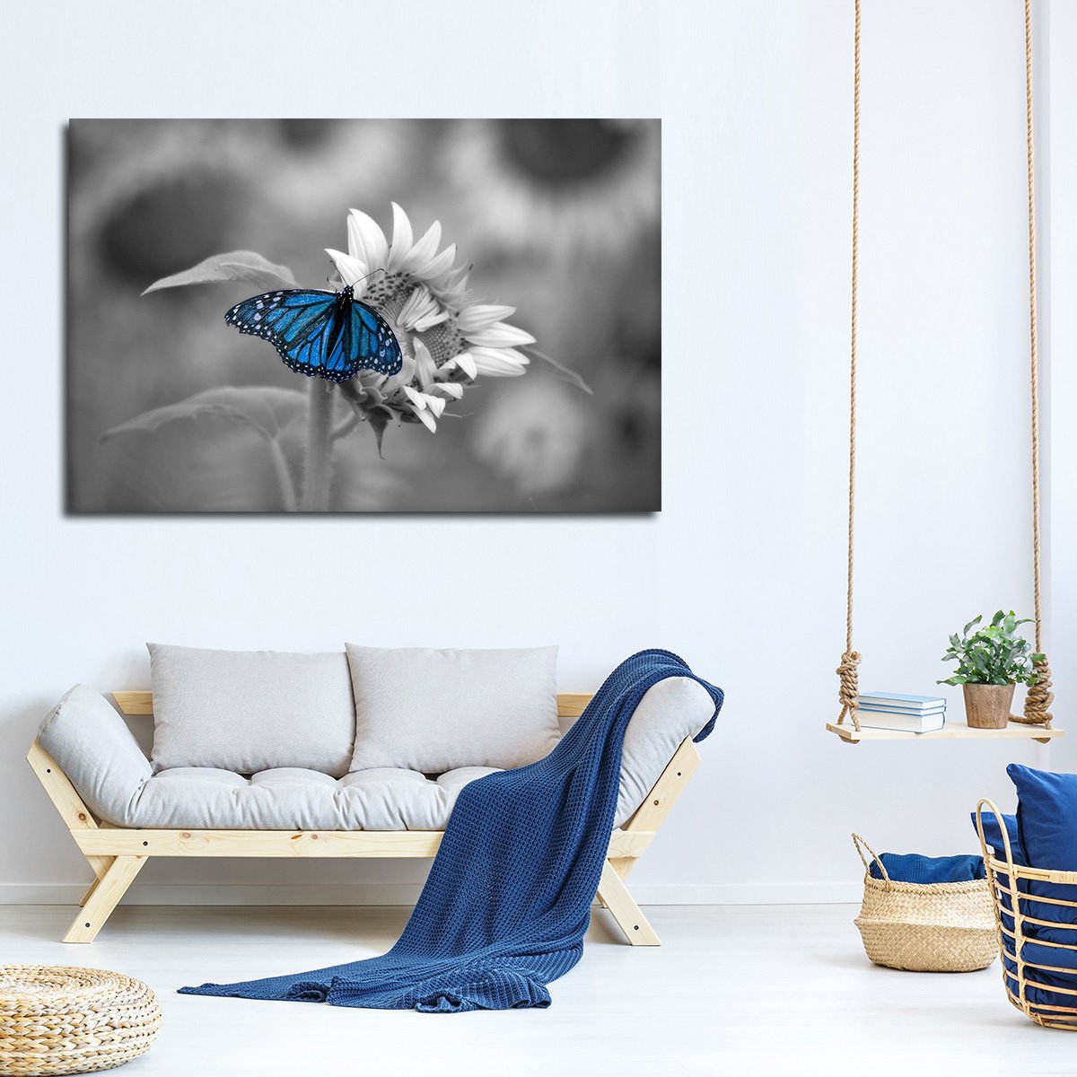 Butterfly Pop Multi Panel Canvas Wall Art