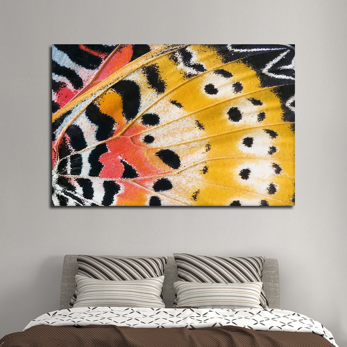 Butterfly Wing Multi Panel Canvas Wall Art