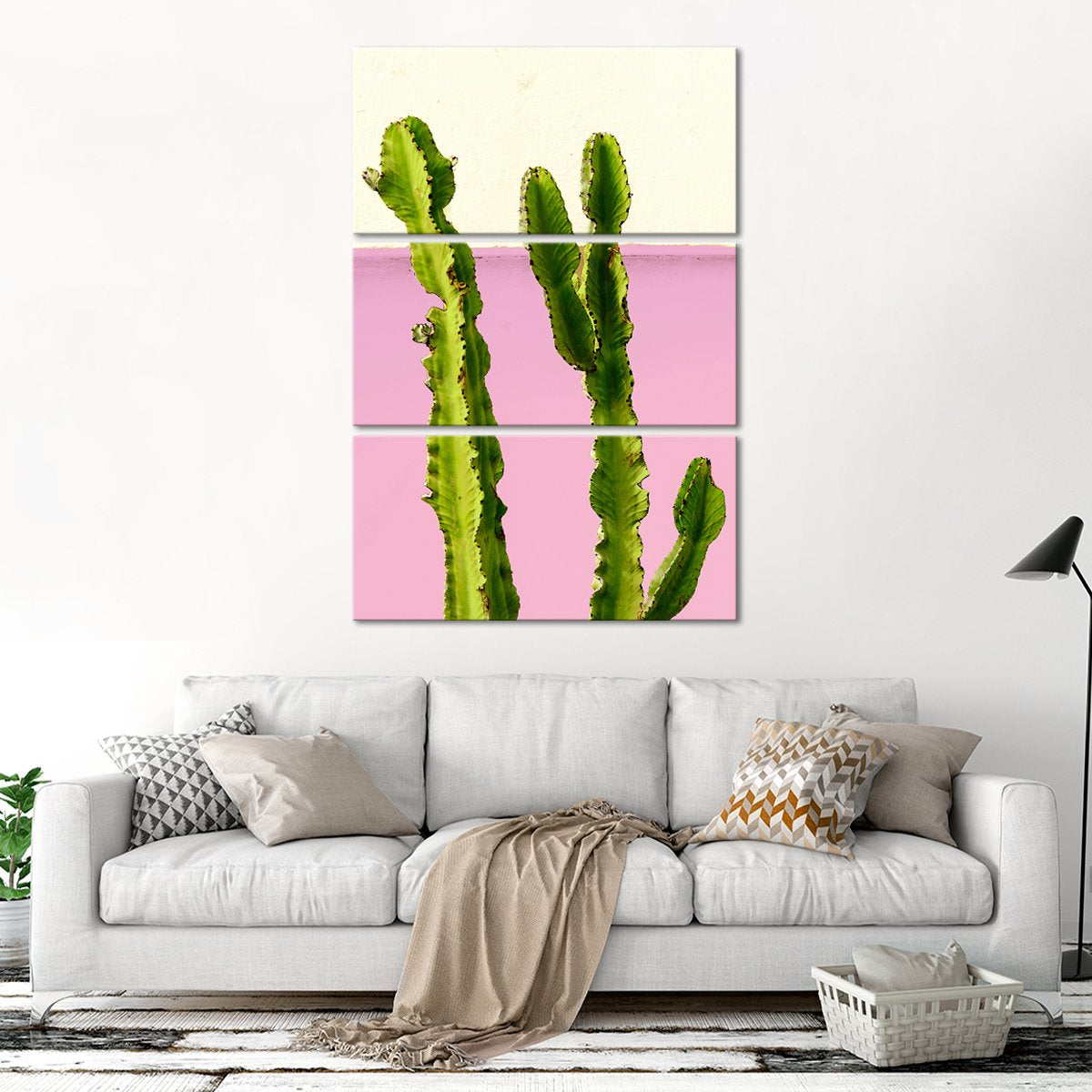 Cactus Dreams Multi Panel Canvas Wall Art