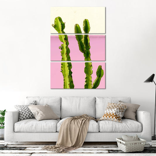 Cactus Dreams Multi Panel Canvas Wall Art