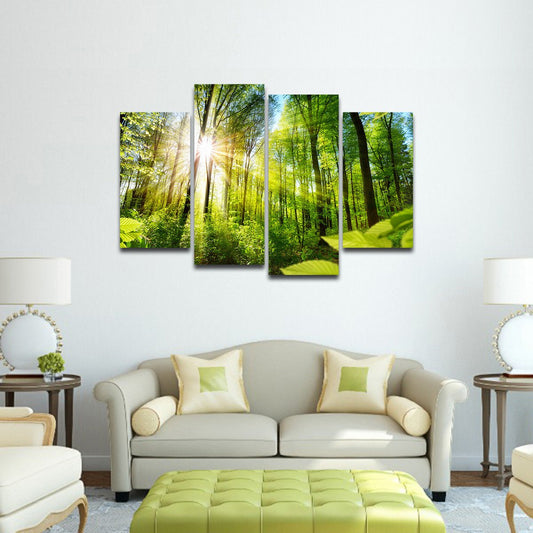 Camping Splendor Multi Panel Canvas Wall Art