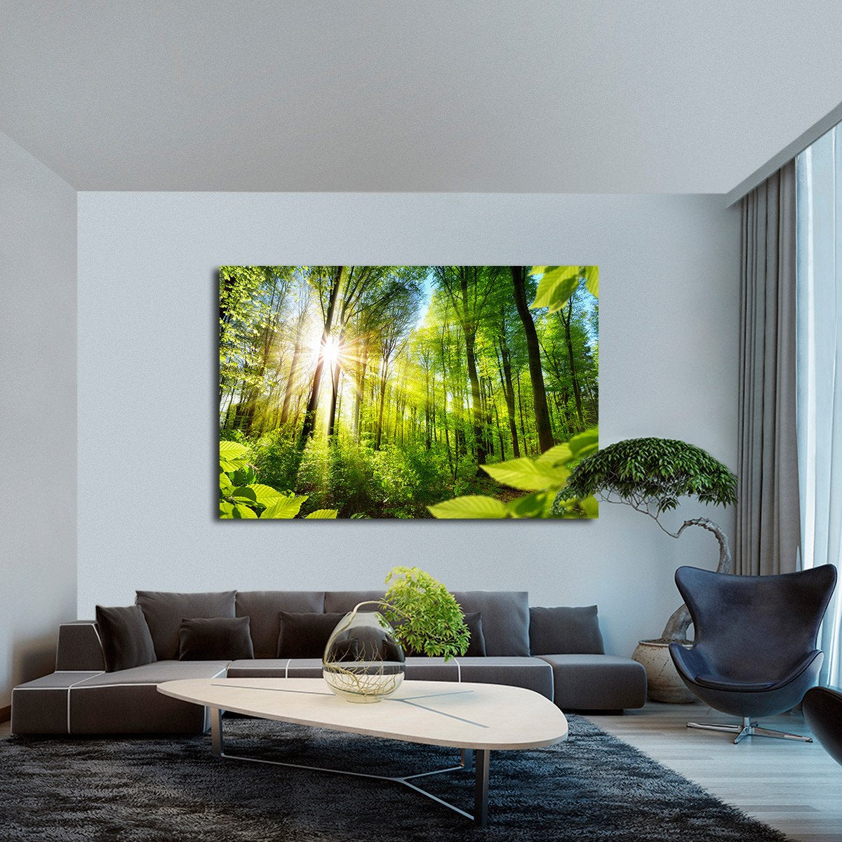 Camping Splendor Multi Panel Canvas Wall Art