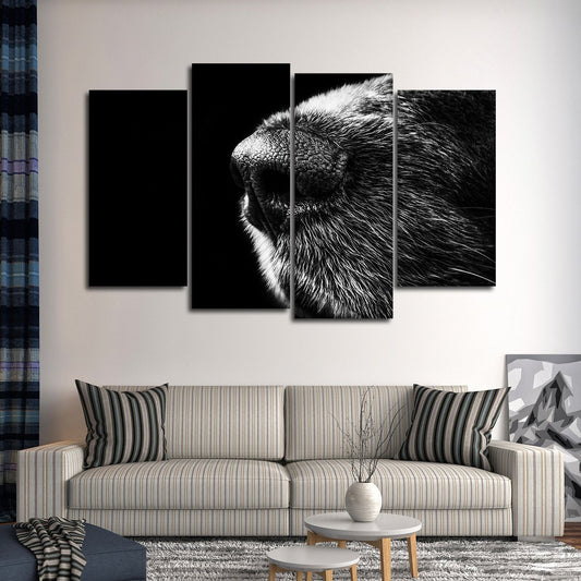 Canine Nose Multi Panel Canvas Wall Art
