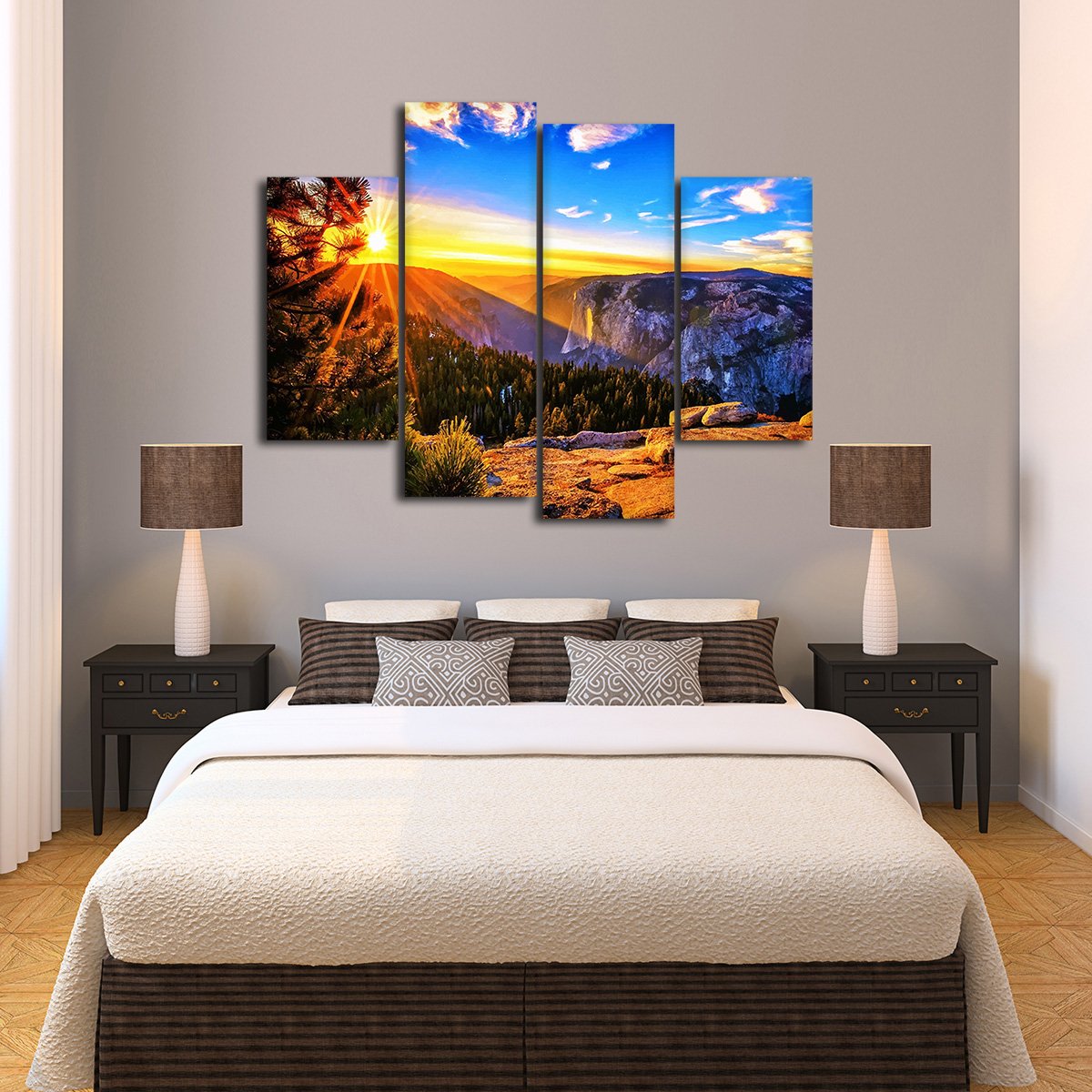 Canyonlands Sunrise Multi Panel Canvas Wall Art