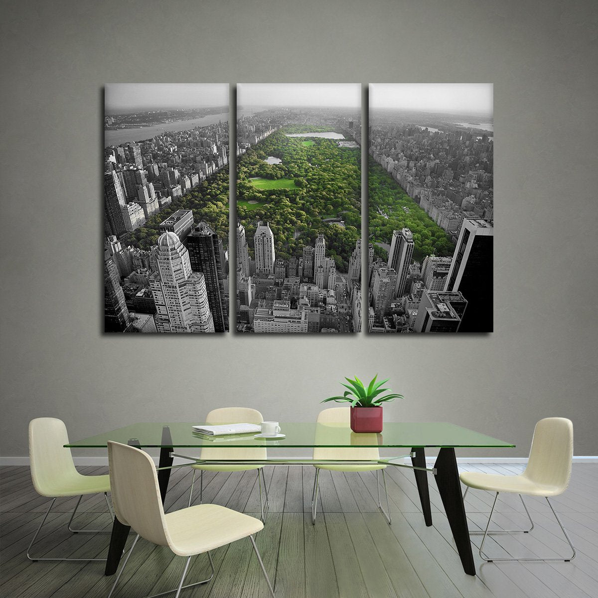 Central Park Pop Multi Panel Canvas Wall Art
