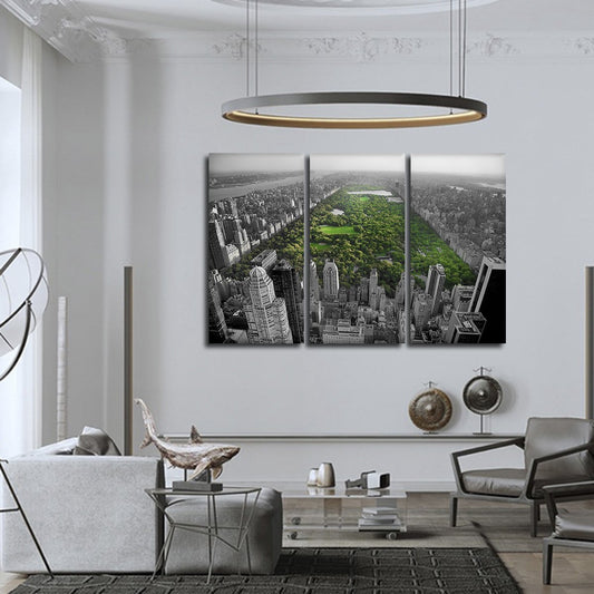 Central Park Pop Multi Panel Canvas Wall Art