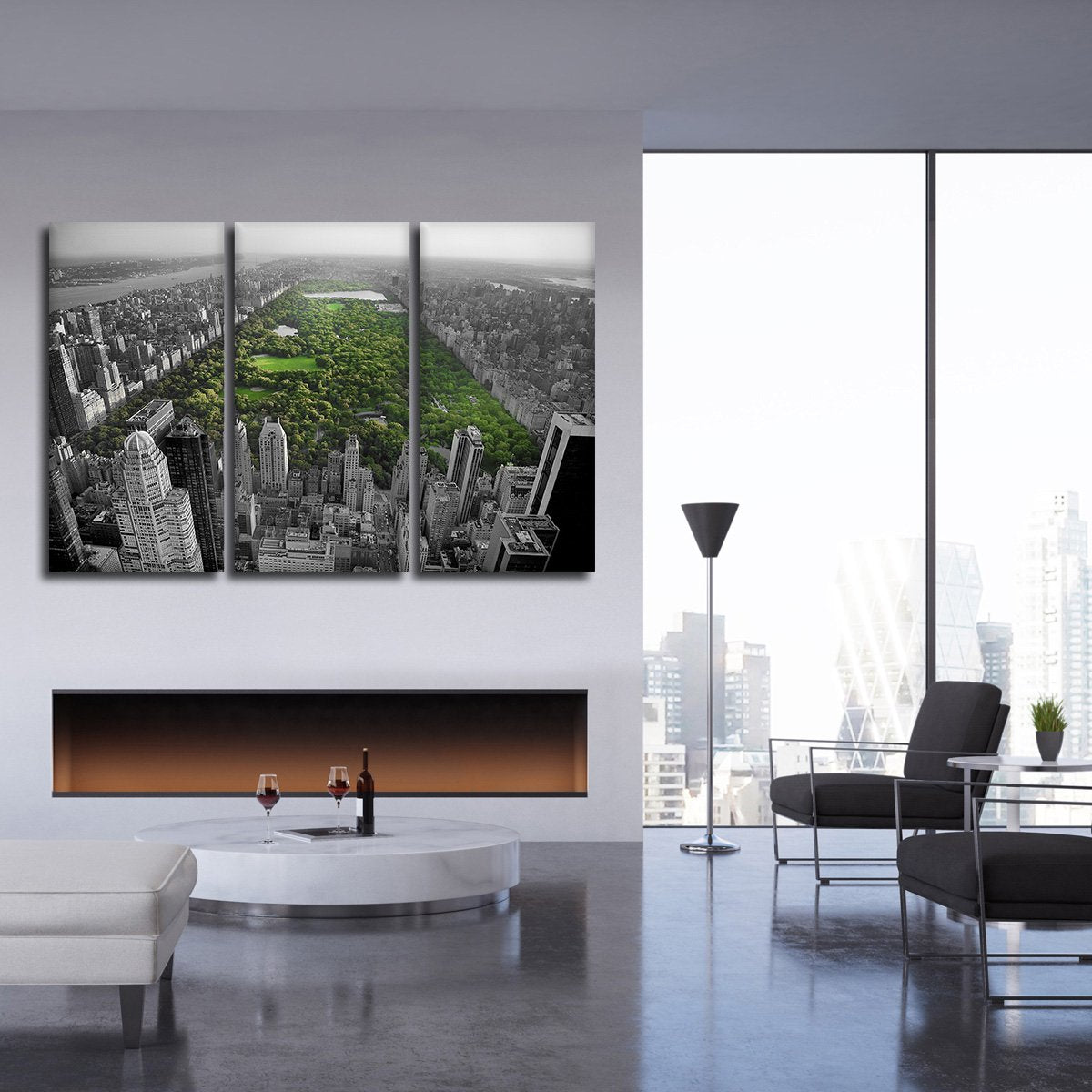 Central Park Pop Multi Panel Canvas Wall Art