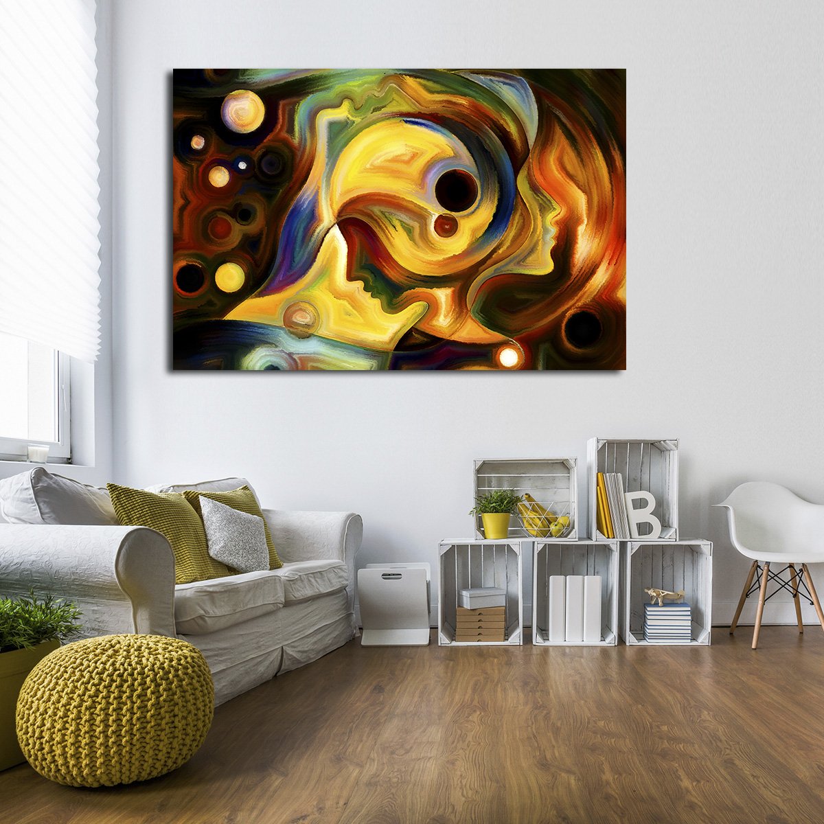 Change of Mind Multi Panel Canvas Wall Art