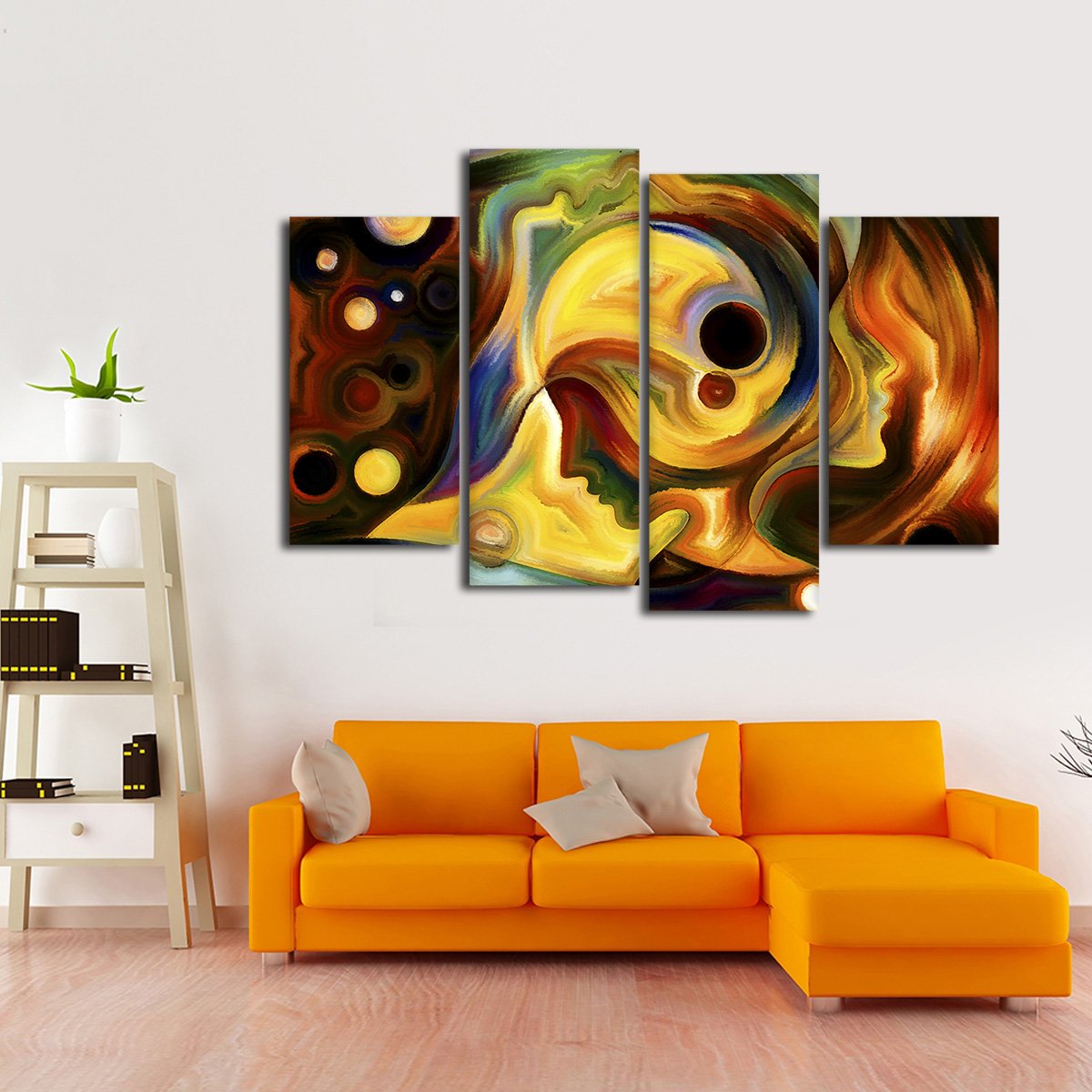 Change of Mind Multi Panel Canvas Wall Art