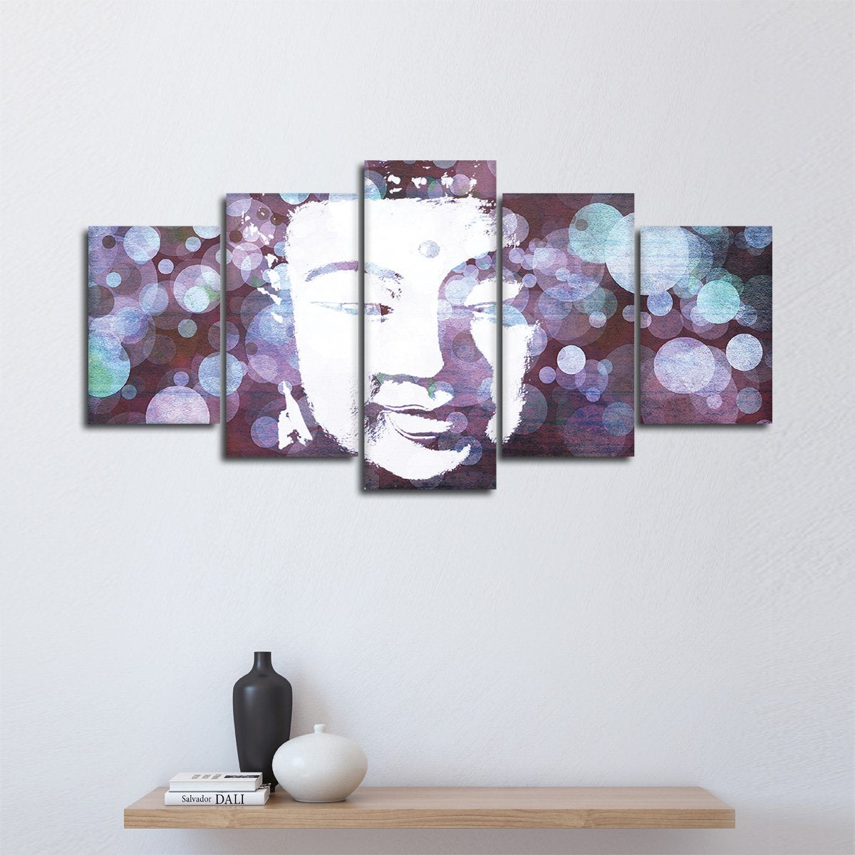 Cheerful Buddha Multi Panel Canvas Wall Art