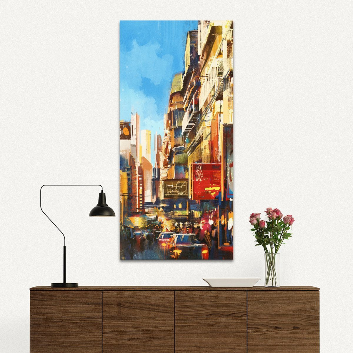 China Town Multi Panel Canvas Wall Art