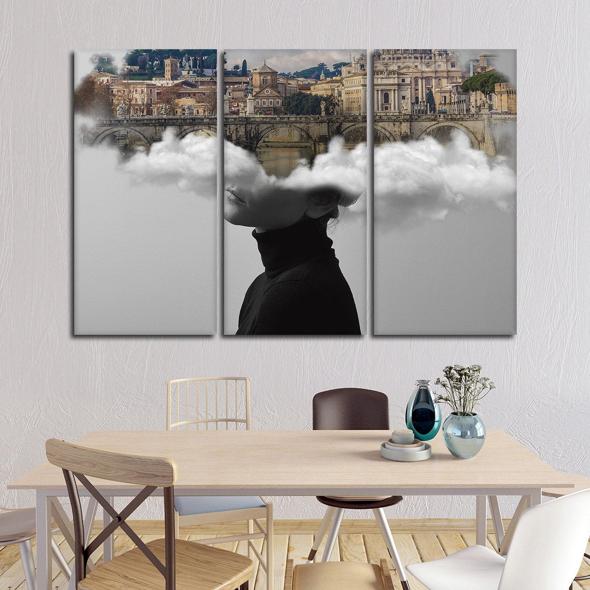 City On My Mind Multi Panel Canvas Wall Art