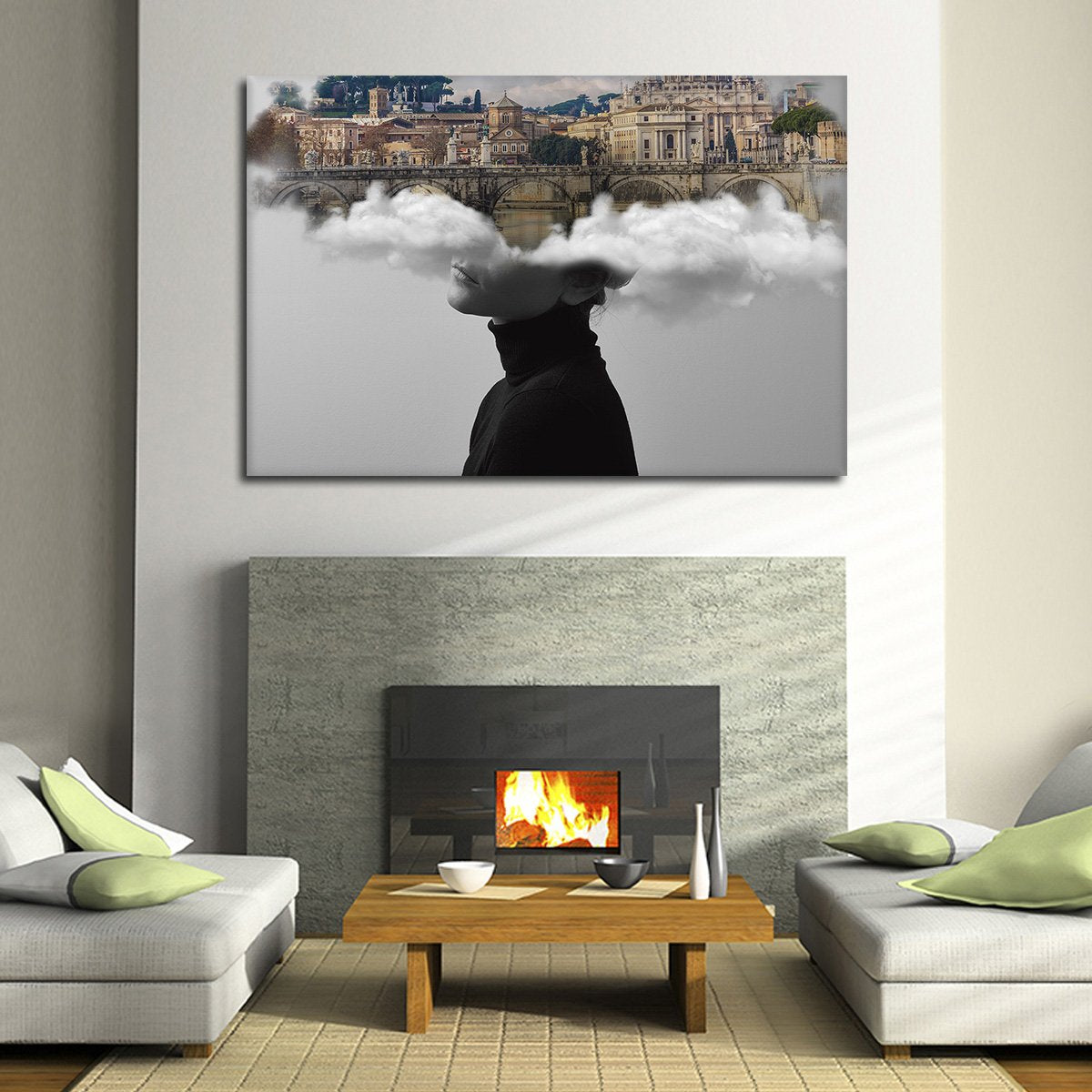 City On My Mind Multi Panel Canvas Wall Art