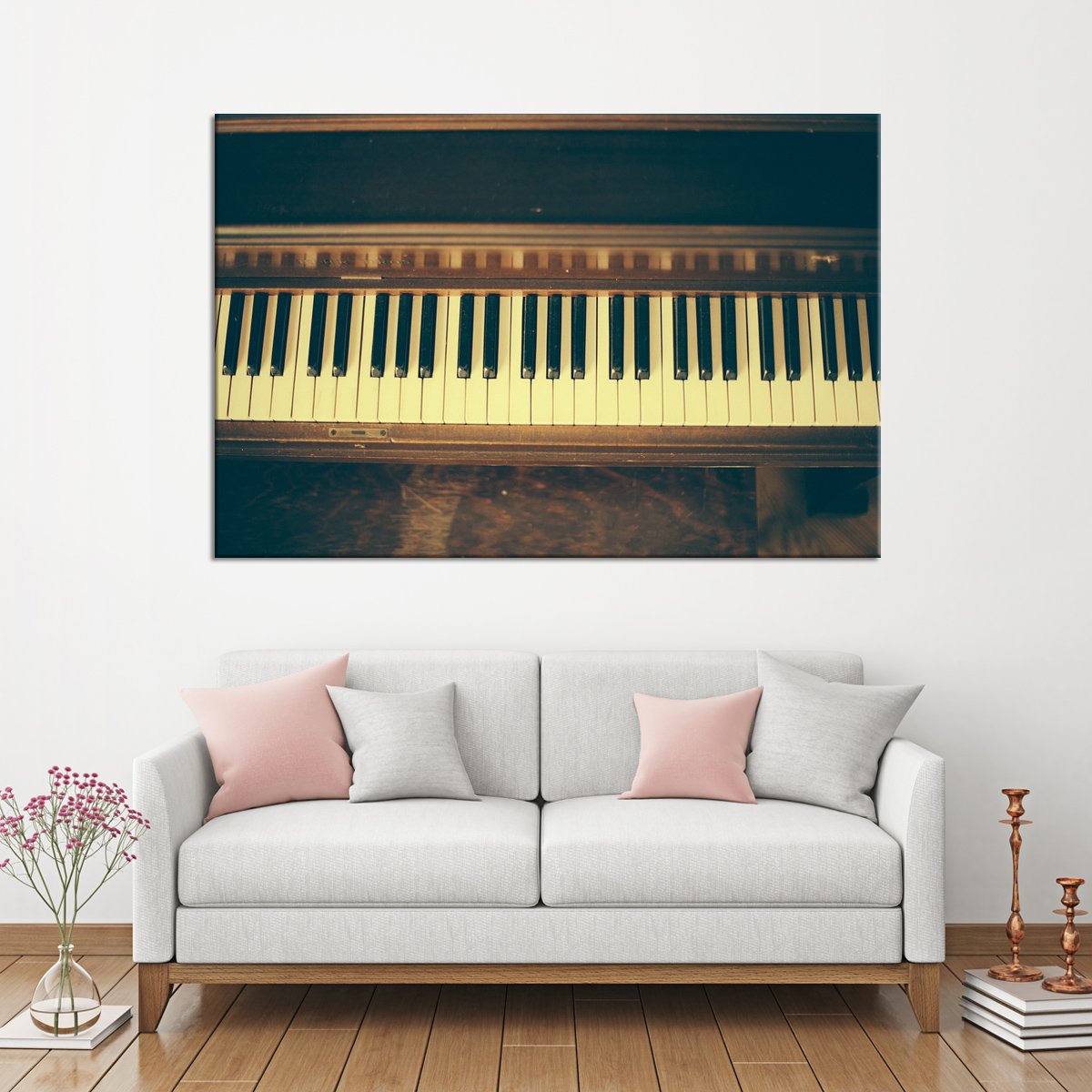 Classical Piano Multi Panel Canvas Wall Art