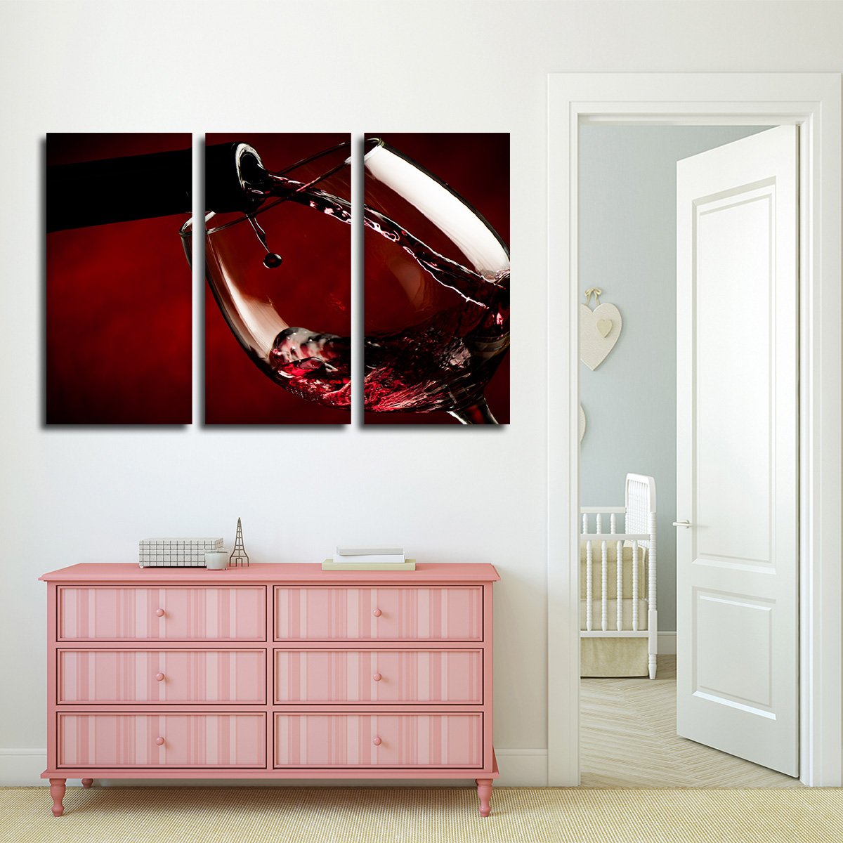 Coat The Glass Multi Panel Canvas Wall Art