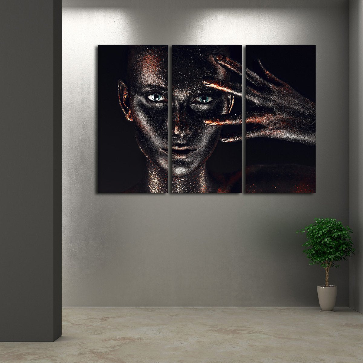 Colorful Diva Multi Panel Canvas Wall Art
