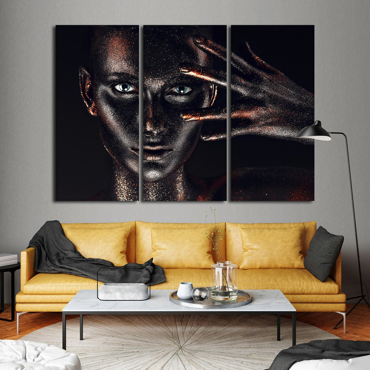 Colorful Diva Multi Panel Canvas Wall Art