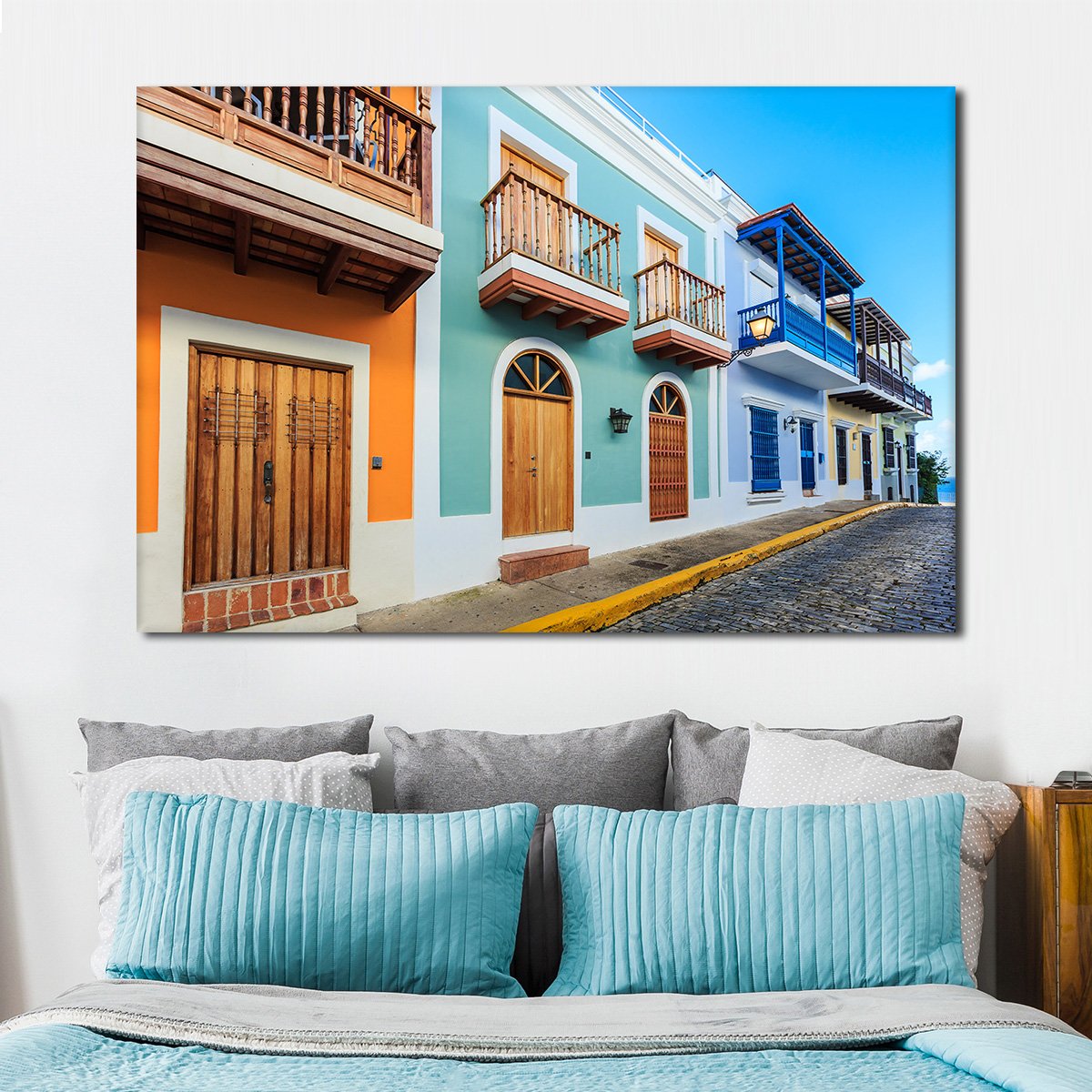 Colorful San Juan Multi Panel Canvas Wall Art