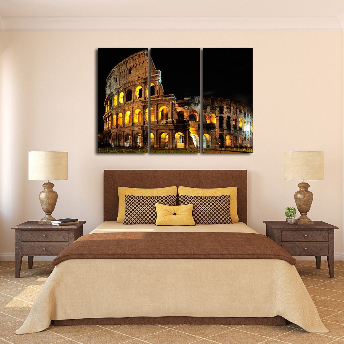 Colosseum Multi Panel Canvas Wall Art