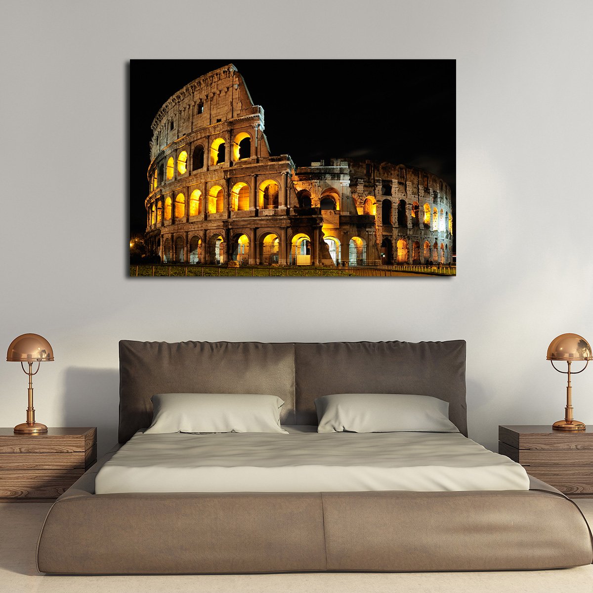 Colosseum Multi Panel Canvas Wall Art