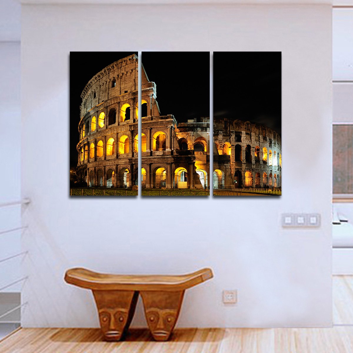 Colosseum Multi Panel Canvas Wall Art