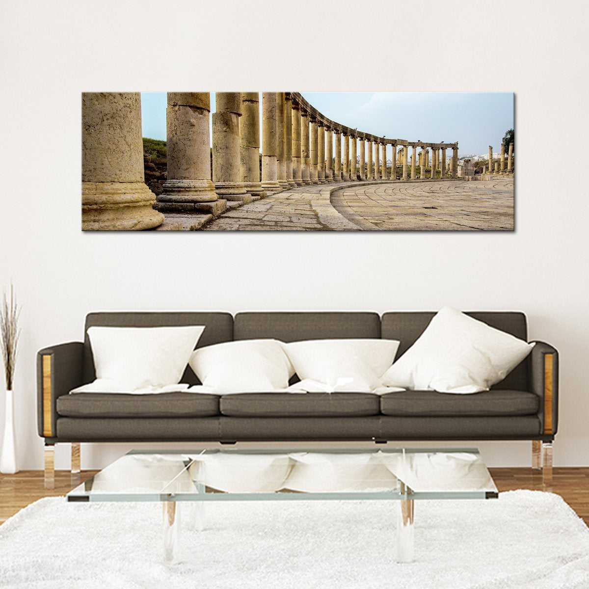 Column Panoramic Multi Panel Canvas Wall Art