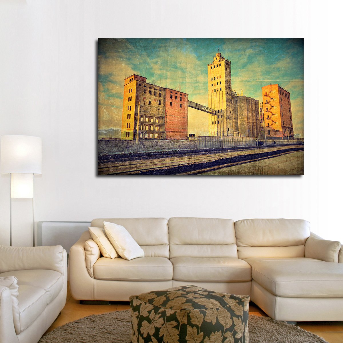 Commercial Zone Multi Panel Canvas Wall Art