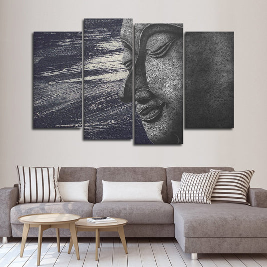 Compassionate Buddha Multi Panel Canvas Wall Art