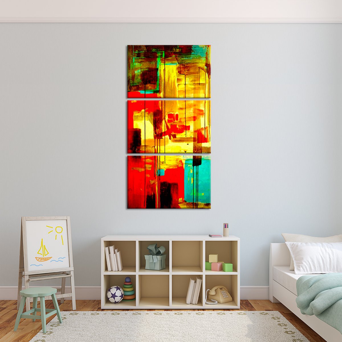 Composition By Greg Multi Panel Canvas Wall Art