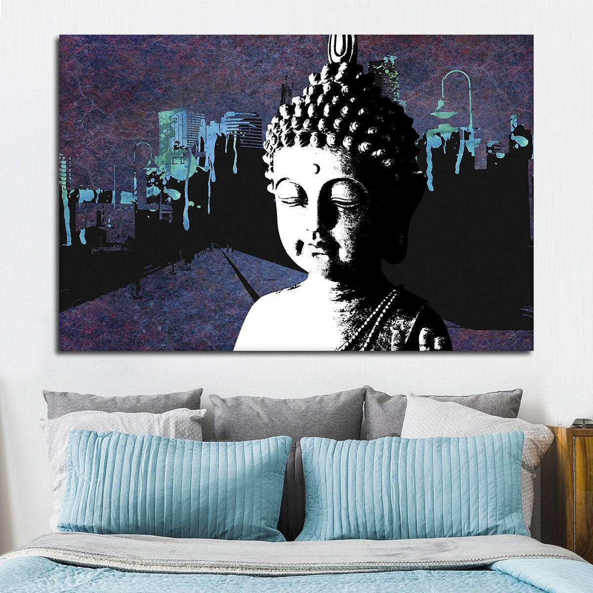 Contemporary Buddha Multi Panel Canvas Wall Art